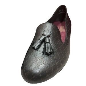 The MUNRO Quilted Black Flats 8.5W 8.5(D) Wide